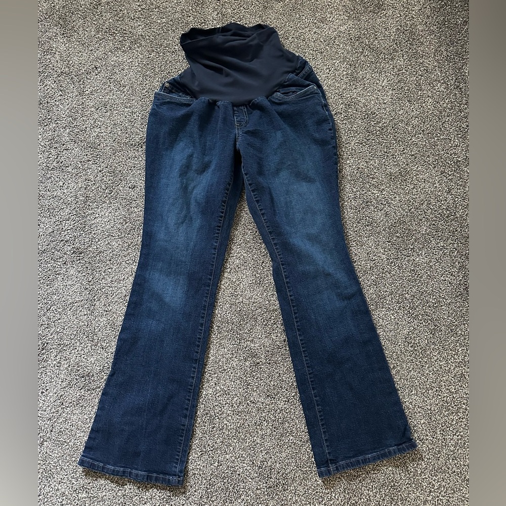 Women's Blue Maternity Jeans